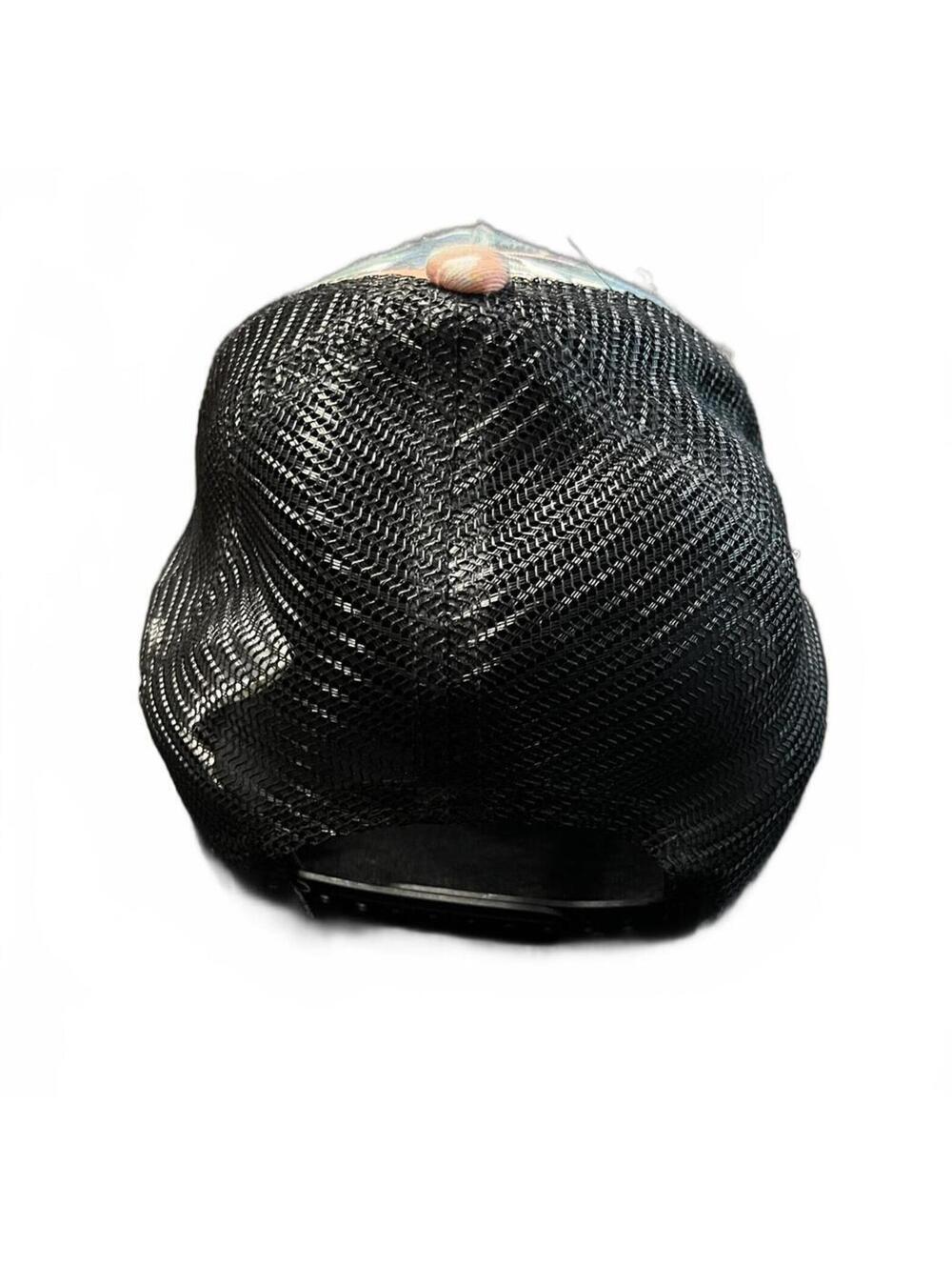 Dakine Floral Trucker Hat Tropical Snapback Mesh Cap Summer Botanical Print Y2K - Picture 2 of 6